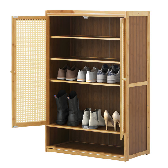 Wooden Shoe Cabinet
